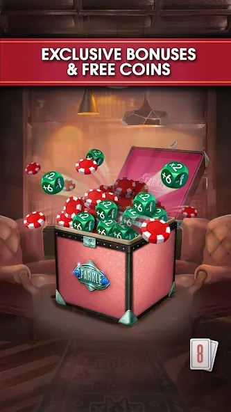 Farkle online 10000 Dice Game — скриншот 4 Farkle online 10000 Dice Game — скриншот 4
