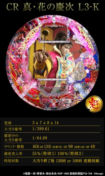 [777TOWN]CR真・花の慶次 — скриншот 3