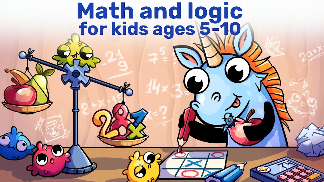 Math&Logic games for kids — скриншот 1