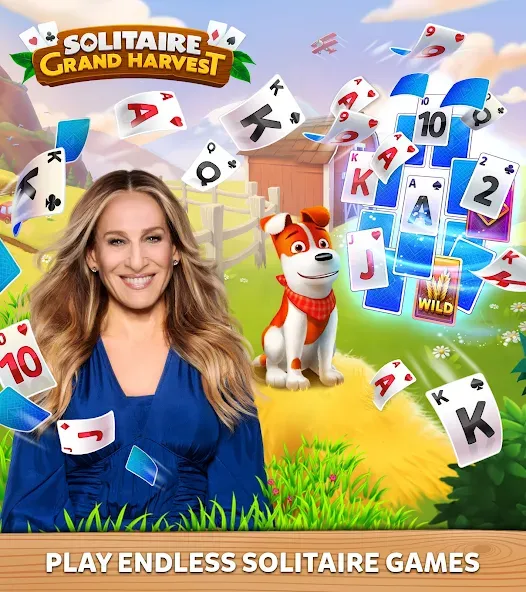 Solitaire Grand Harvest — скриншот 1