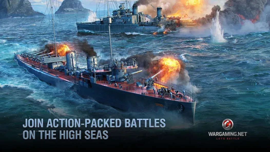 World of Warships Blitz War — скриншот 2
