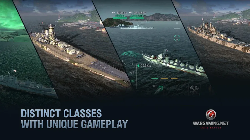 World of Warships Blitz War — скриншот 3