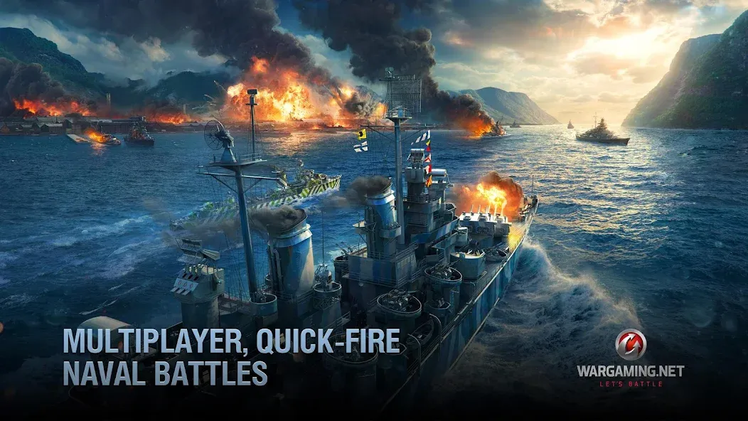 World of Warships Blitz War — скриншот 4