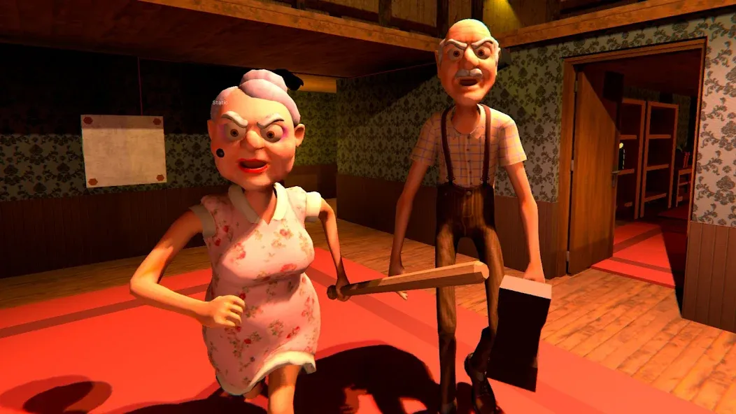 Grandpa And Granny Home Escape — скриншот 2