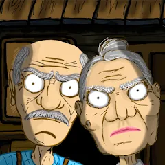 Взломанная Grandpa And Granny Home Escape на Андроид — Бессмертие