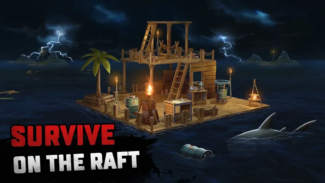 Raft® Survival - Ocean Nomad — скриншот 1