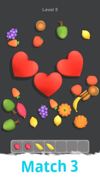 Match Tile 3D - Calm Matching — скриншот 1