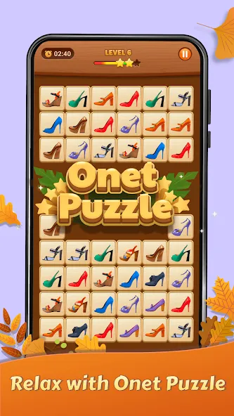 Onet Puzzle - Tile Match Game — скриншот 1