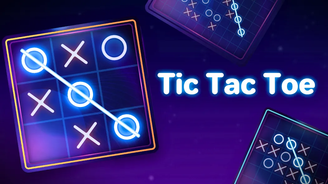 Tic Tac Toe 2 Player: XO Game — скриншот 1