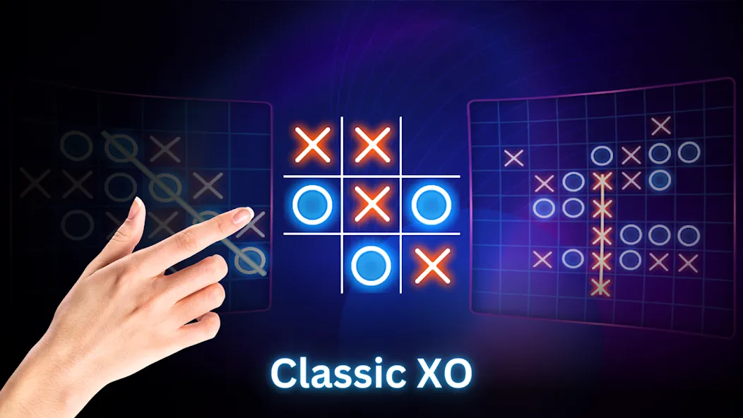 Tic Tac Toe 2 Player: XO Game — скриншот 2