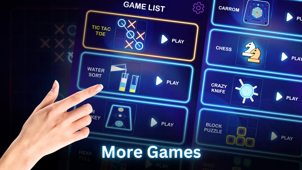 Tic Tac Toe 2 Player: XO Game — скриншот 3