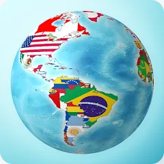 Flags On the Globe на телефон — Все уровни открыты и без рекламы