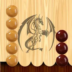 Скачать Backgammon MOD на Андроид — Все доски и кубики разблокированы