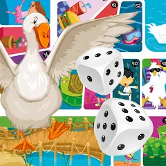 El juego de la Oca на телефон — Все кубики всегда шестерки