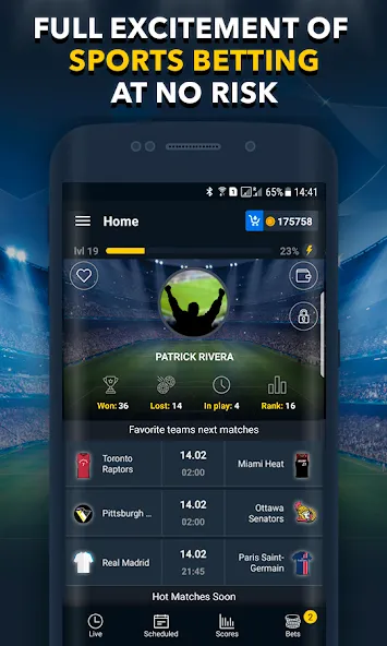 Sports Betting Game - BETUP — скриншот 2