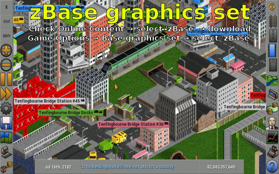 OpenTTD — скриншот 3