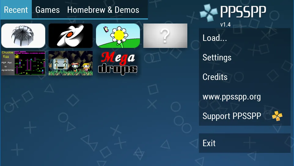 PPSSPP - PSP emulator — скриншот 1