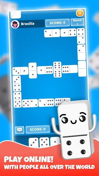 Dominoes - classic domino game — скриншот 1