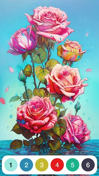Paint by Number: Coloring Game — скриншот 1