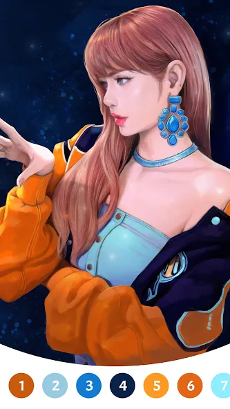BlackPink Paint by Number — скриншот 4