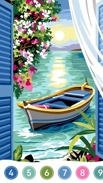 Tap Color by Number - Coloring — скриншот 2