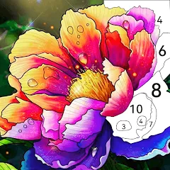 Tap Color by Number - Coloring — Версия Все картинки разблокированы и без рекламы