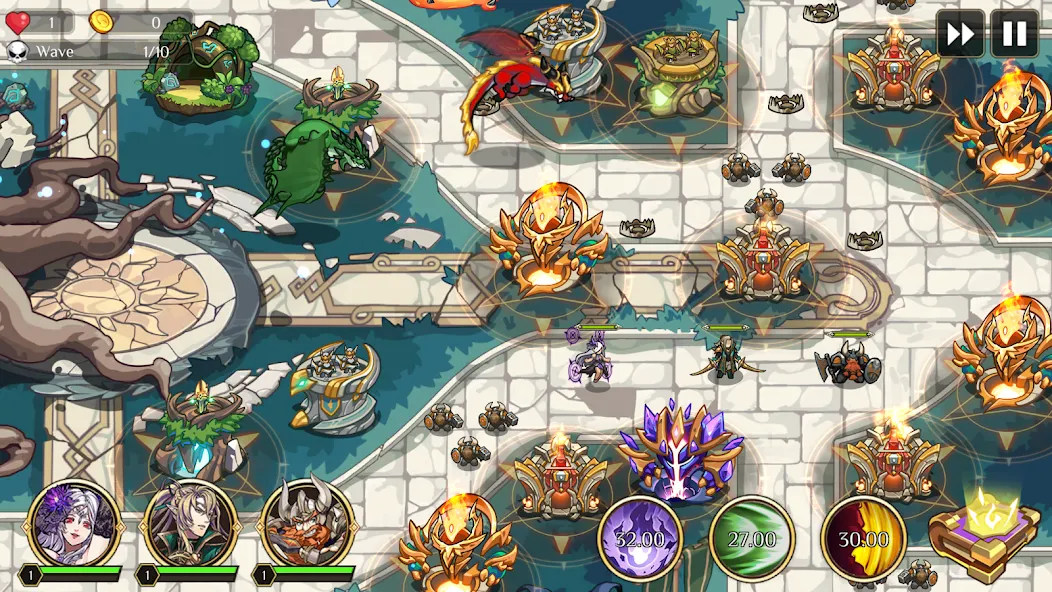 Kingdom War: Tower Defense TD — скриншот 3