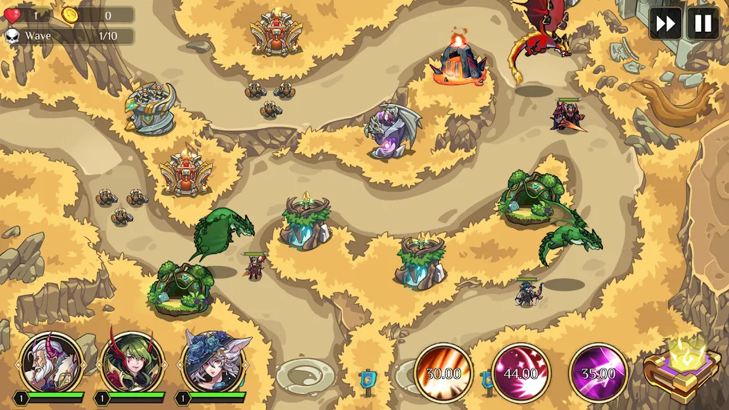 Kingdom War: Tower Defense TD — скриншот 4