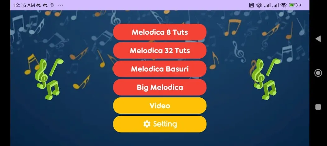 Virtual Melodica — скриншот 1