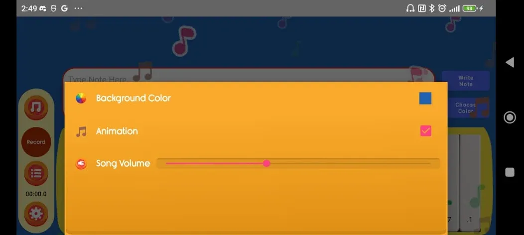 Virtual Melodica — скриншот 2