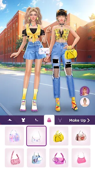 College Dress Up for Girls — скриншот 5