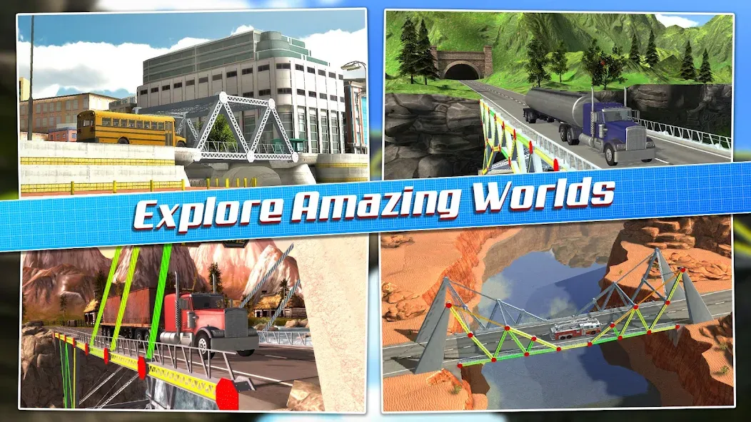 Bridge Construction Simulator — скриншот 5