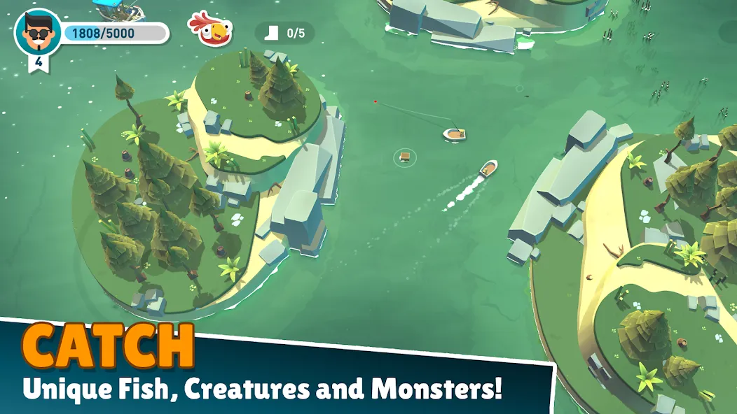 Creatures of the Deep: Fishing — скриншот 2 Creatures of the Deep: Fishing — скриншот 2