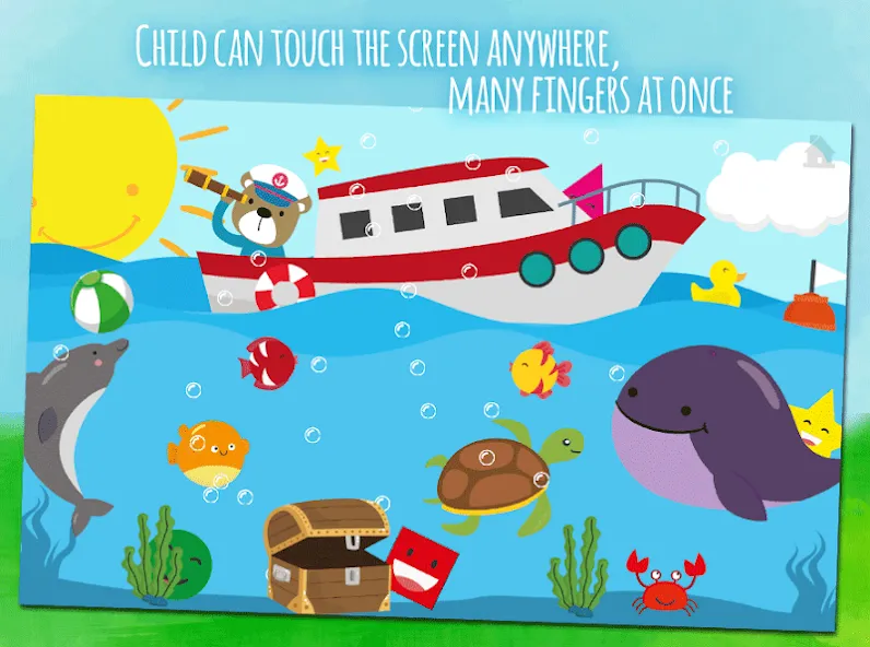 Animals learn words for kids — скриншот 3
