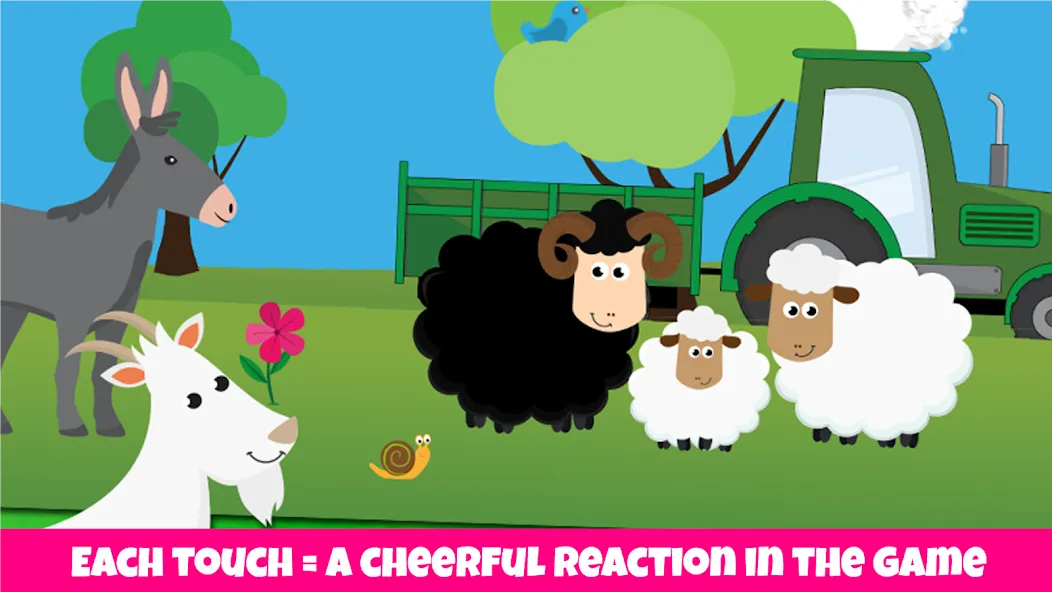 Farm animals game for babies — скриншот 1 Farm animals game for babies — скриншот 1
