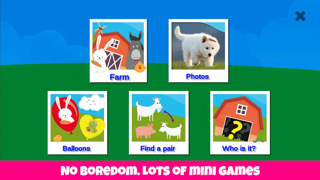 Farm animals game for babies — скриншот 3 Farm animals game for babies — скриншот 3
