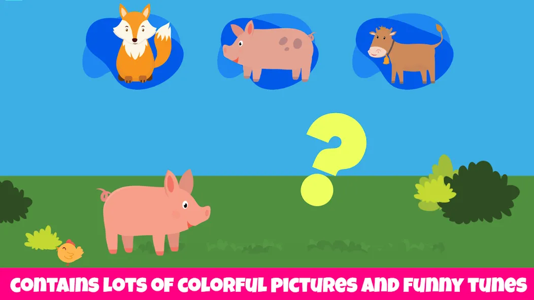 Farm animals game for babies — скриншот 4 Farm animals game for babies — скриншот 4