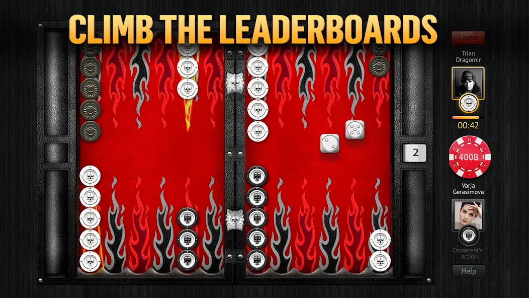 PlayGem Backgammon Play Live — скриншот 4