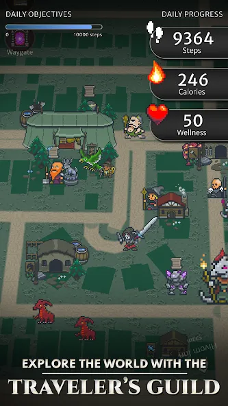 Orna: A fantasy RPG & GPS MMO — скриншот 4 Orna: A fantasy RPG & GPS MMO — скриншот 4