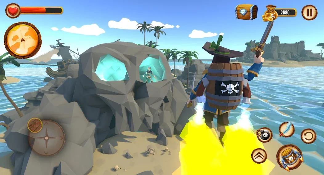 Pirate Polygon Caribbean Sea — скриншот 4