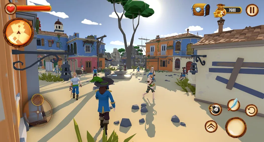 Pirate Polygon Caribbean Sea — скриншот 5