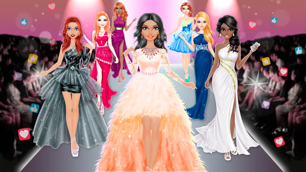 Makeup games makeover dress up — скриншот 2 Makeup games makeover dress up — скриншот 2