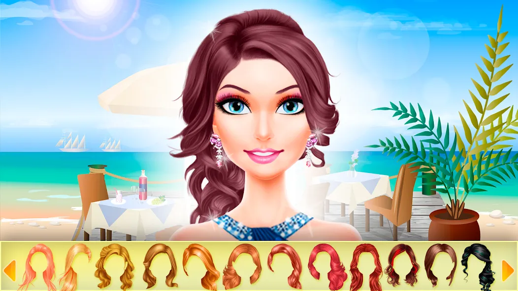 Makeup games makeover dress up — скриншот 4 Makeup games makeover dress up — скриншот 4