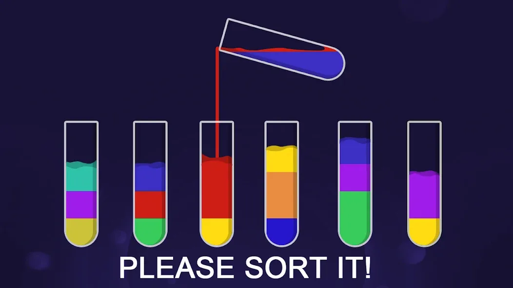 Color Sort Puzzle-Puzzle Game — скриншот 1