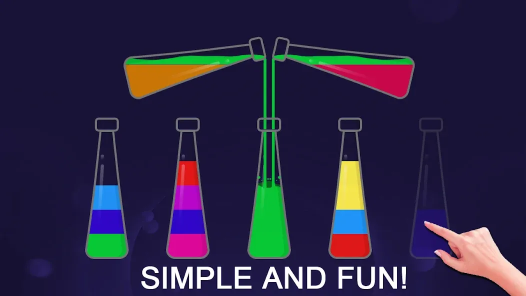 Color Sort Puzzle-Puzzle Game — скриншот 2