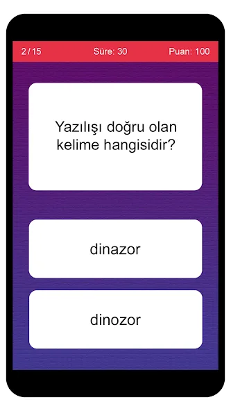 Türkçe Kelime Oyunu — скриншот 1