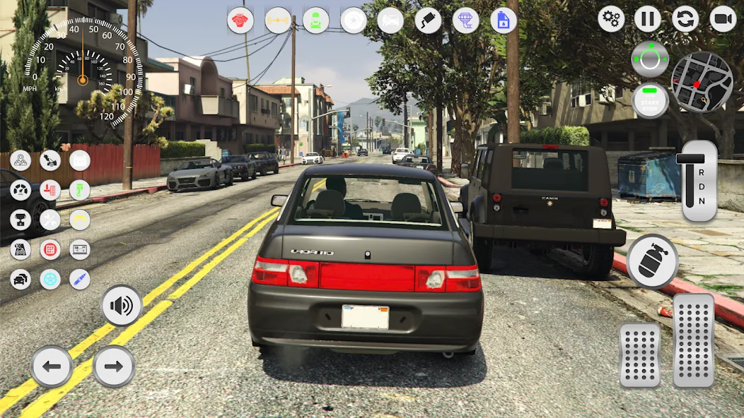 Lada 2110: Urban Simulator — скриншот 2