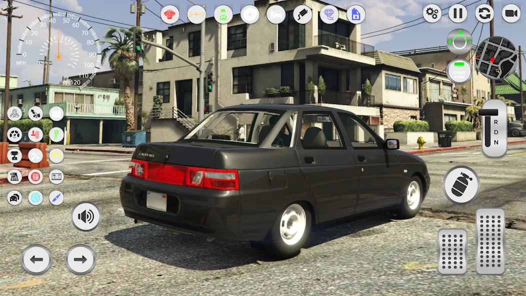 Lada 2110: Urban Simulator — скриншот 3