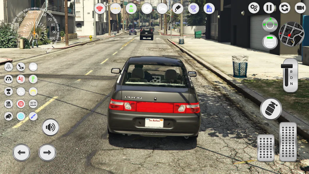 Lada 2110: Urban Simulator — скриншот 4
