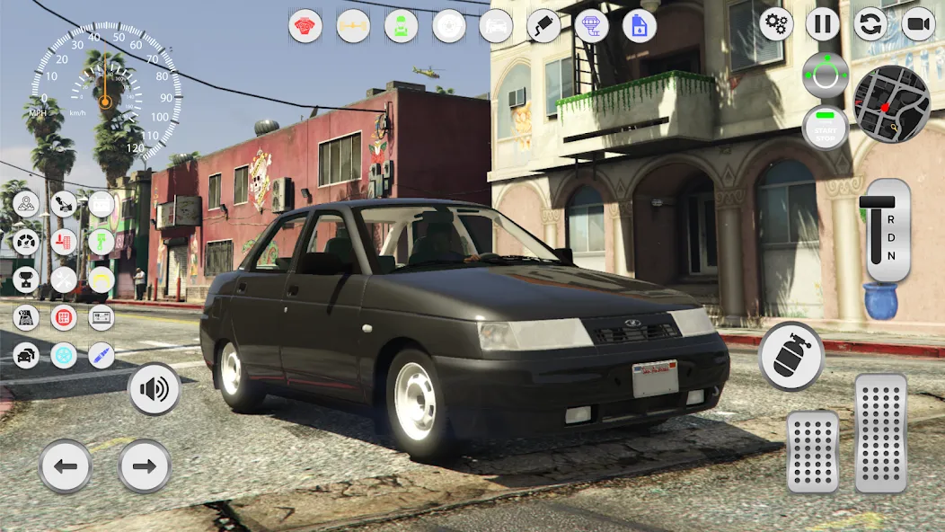 Lada 2110: Urban Simulator — скриншот 5